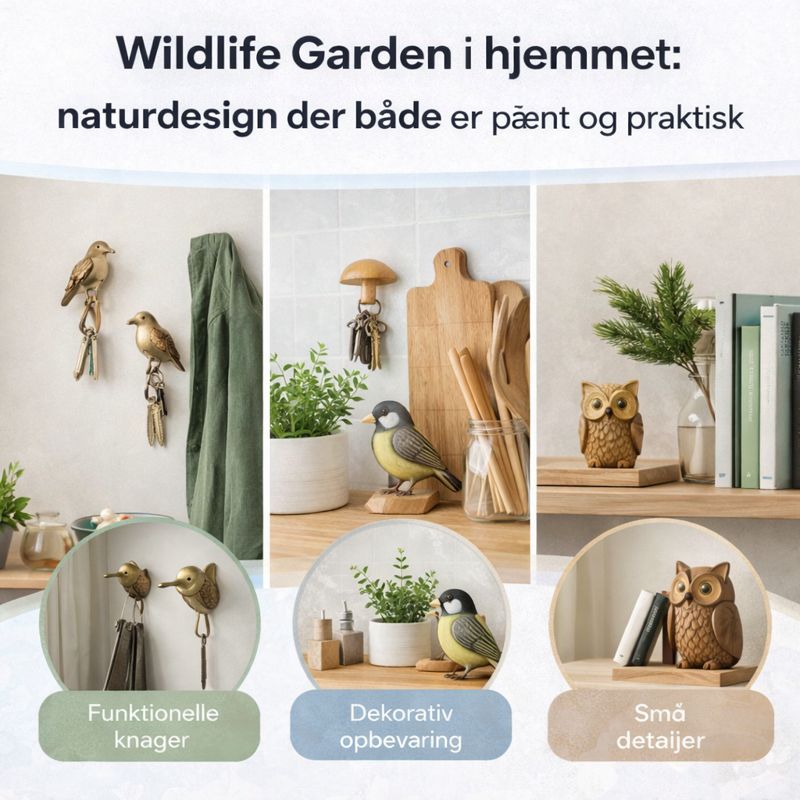 Wildlife Garden i hjemmet: naturdesign der både er pænt og praktisk