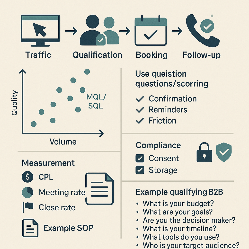 AI leadgenerering: Sådan bygger du et flow der faktisk skaffer møder (ikke bare clicks)