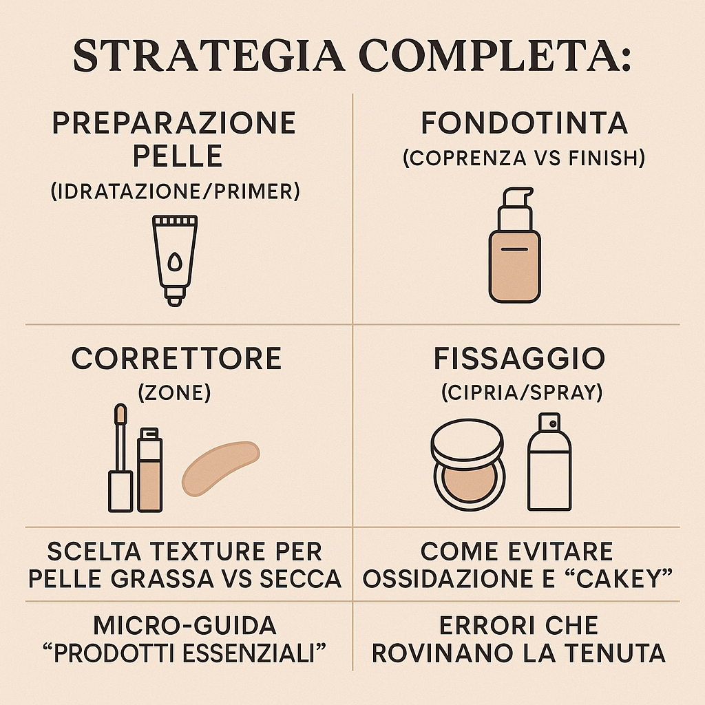 Make-up naturale e resistente: base perfetta in 10 minuti (senza effetto maschera)